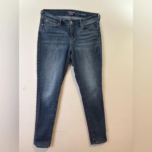 Denizen from Levi's Blue Skinny Jeans - Picture 1 of 16